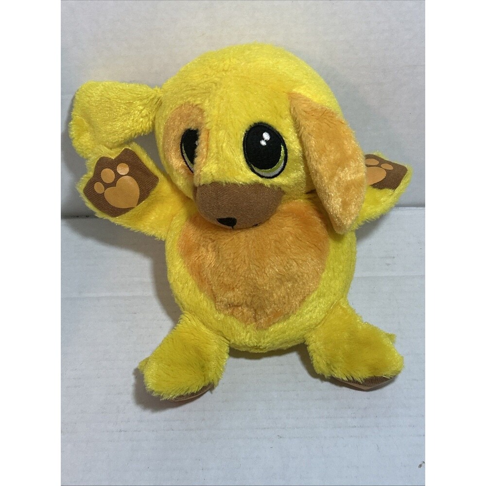 Ball Pets Yellow Puppy Dog 10" Plush Toy (2014) Telebrands